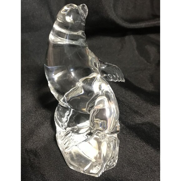 Wonders Of The Wild Seal Sea Lion Made In Germany 24% Lead Crystal 5”Tall - Picture 2 of 9